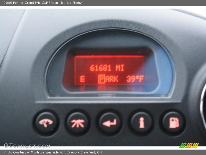 Black / Ebony 2006 Pontiac Grand Prix GXP Sedan