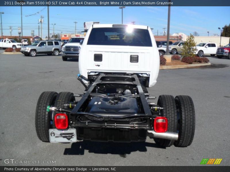  2011 Ram 5500 HD SLT Crew Cab 4x4 Chassis Bright White