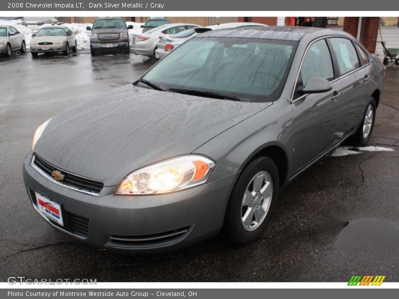 Dark Silver Metallic / Gray 2008 Chevrolet Impala LT