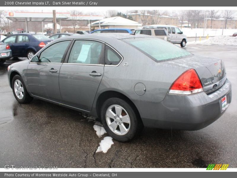 Dark Silver Metallic / Gray 2008 Chevrolet Impala LT
