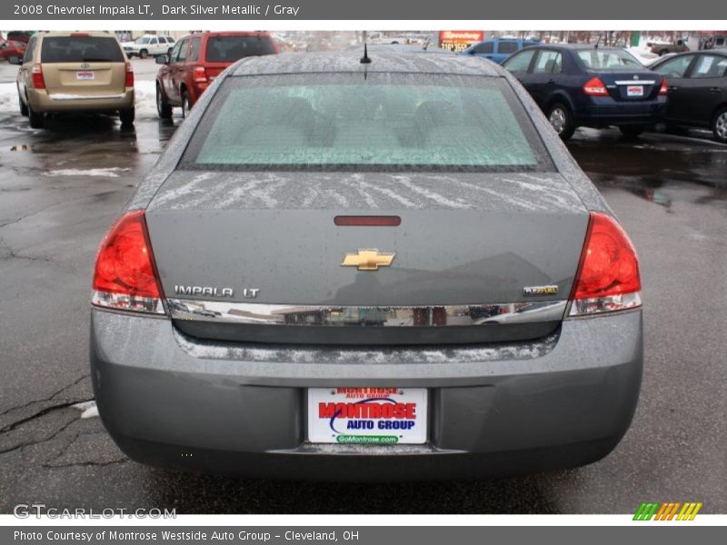 Dark Silver Metallic / Gray 2008 Chevrolet Impala LT