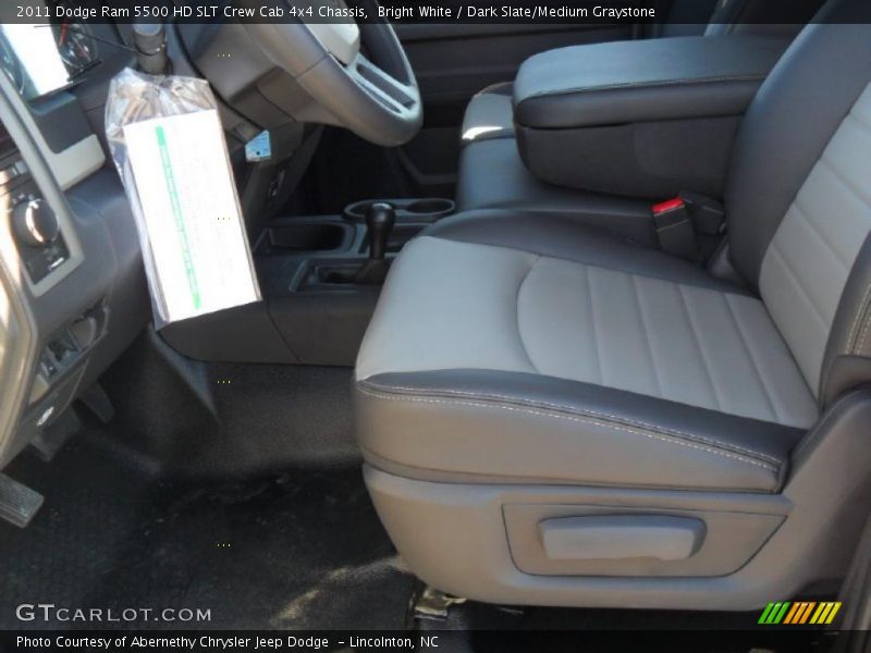  2011 Ram 5500 HD SLT Crew Cab 4x4 Chassis Dark Slate/Medium Graystone Interior