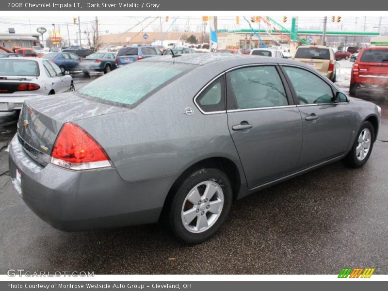 Dark Silver Metallic / Gray 2008 Chevrolet Impala LT
