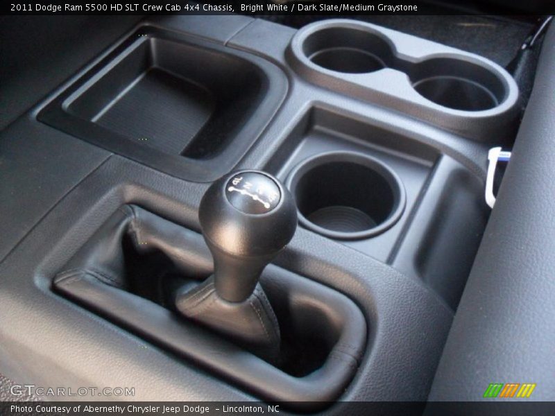 Controls of 2011 Ram 5500 HD SLT Crew Cab 4x4 Chassis