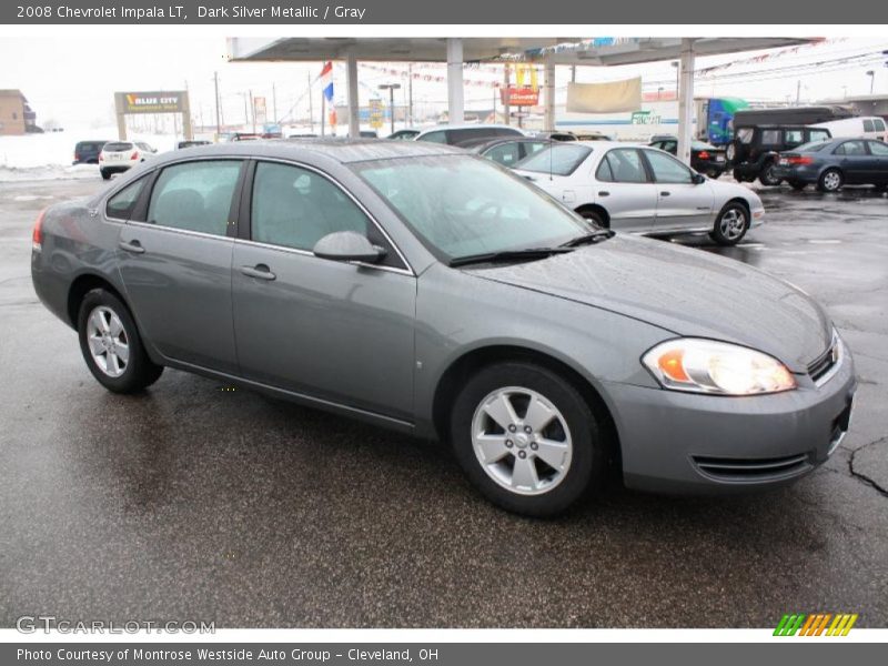 Dark Silver Metallic / Gray 2008 Chevrolet Impala LT