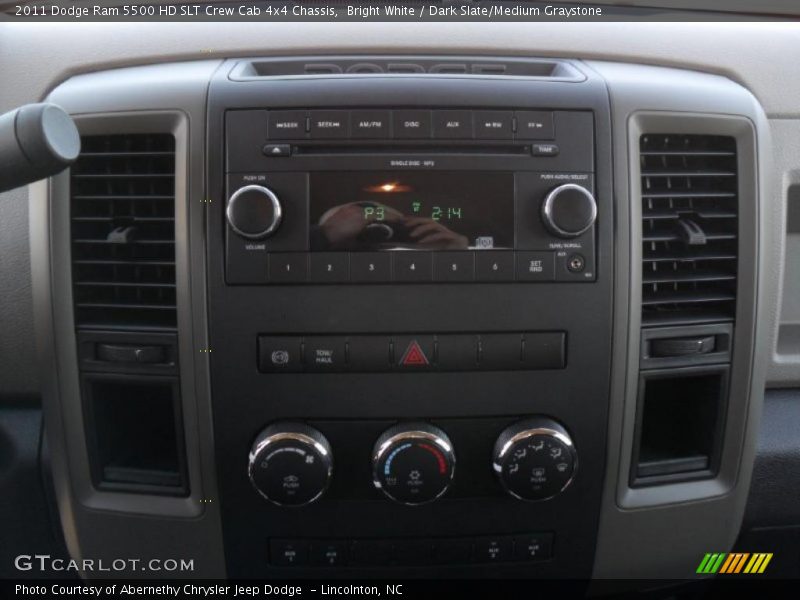 Controls of 2011 Ram 5500 HD SLT Crew Cab 4x4 Chassis