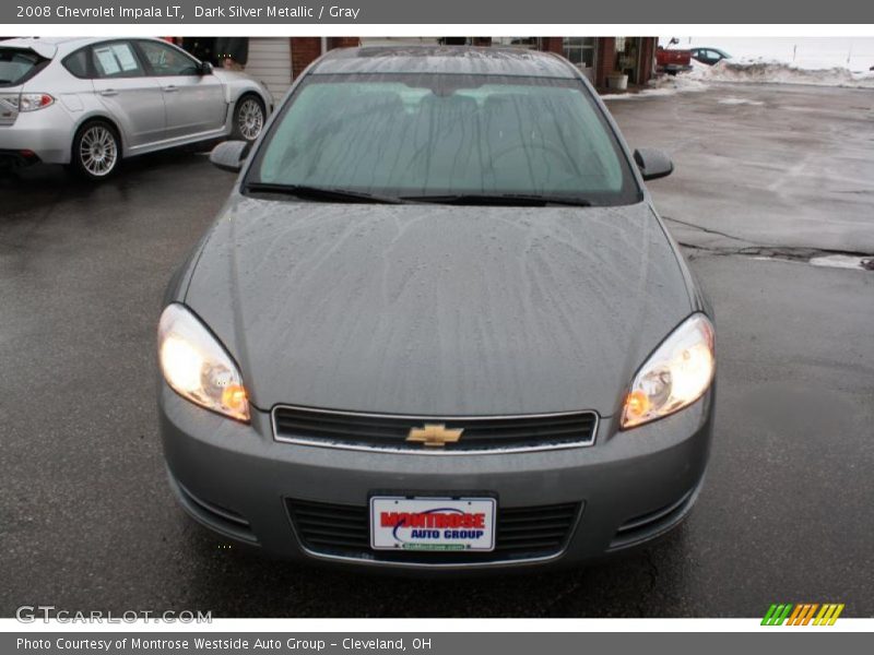 Dark Silver Metallic / Gray 2008 Chevrolet Impala LT