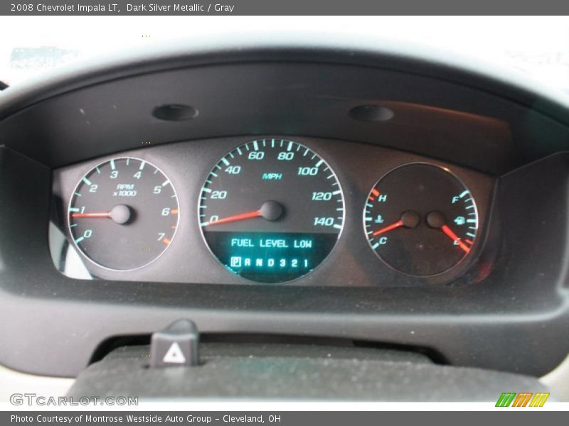 Dark Silver Metallic / Gray 2008 Chevrolet Impala LT