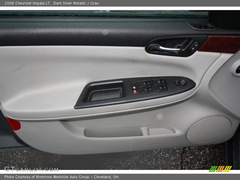 Dark Silver Metallic / Gray 2008 Chevrolet Impala LT