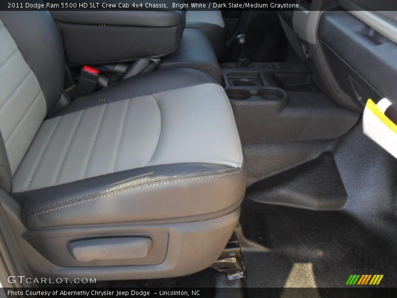  2011 Ram 5500 HD SLT Crew Cab 4x4 Chassis Dark Slate/Medium Graystone Interior