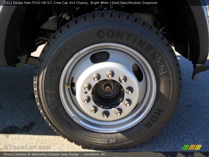  2011 Ram 5500 HD SLT Crew Cab 4x4 Chassis Wheel