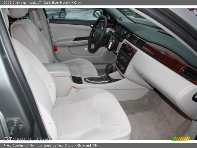Dark Silver Metallic / Gray 2008 Chevrolet Impala LT