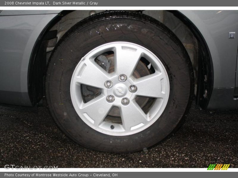 Dark Silver Metallic / Gray 2008 Chevrolet Impala LT