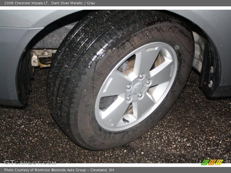 Dark Silver Metallic / Gray 2008 Chevrolet Impala LT