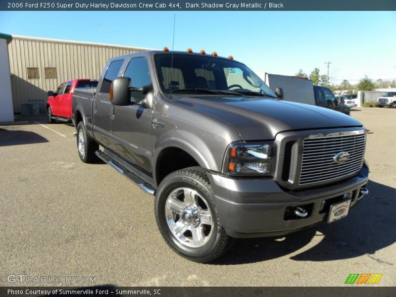 Dark Shadow Gray Metallic / Black 2006 Ford F250 Super Duty Harley Davidson Crew Cab 4x4