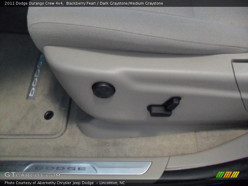 Blackberry Pearl / Dark Graystone/Medium Graystone 2011 Dodge Durango Crew 4x4