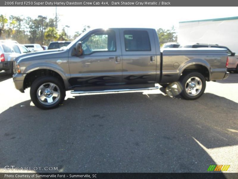 Dark Shadow Gray Metallic / Black 2006 Ford F250 Super Duty Harley Davidson Crew Cab 4x4