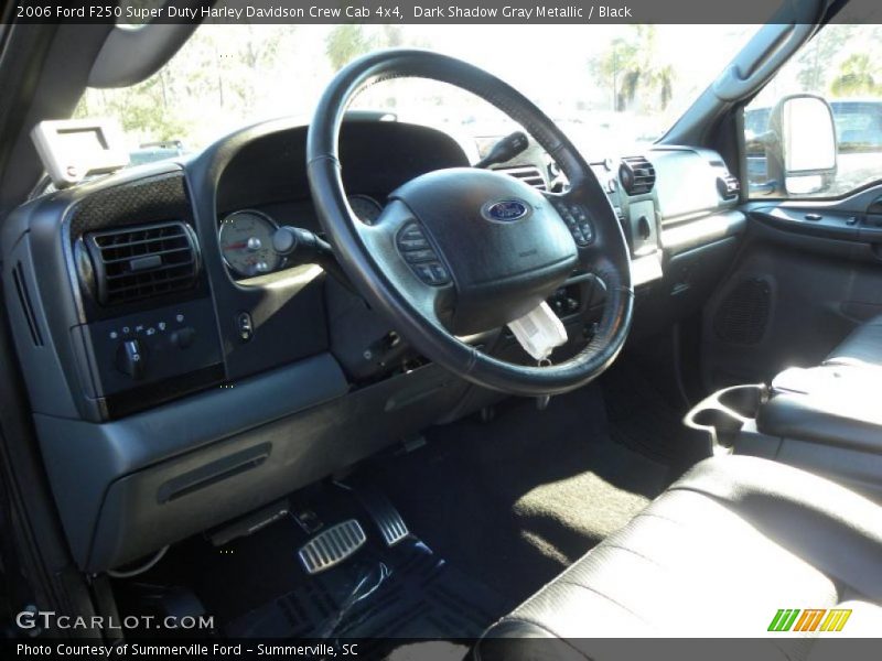 Dark Shadow Gray Metallic / Black 2006 Ford F250 Super Duty Harley Davidson Crew Cab 4x4