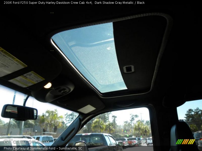 Dark Shadow Gray Metallic / Black 2006 Ford F250 Super Duty Harley Davidson Crew Cab 4x4