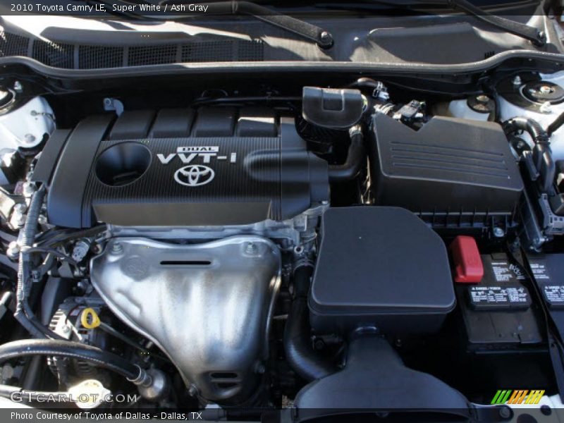 Super White / Ash Gray 2010 Toyota Camry LE