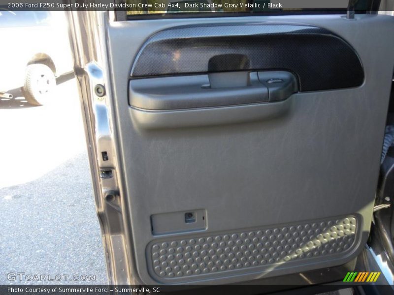 Dark Shadow Gray Metallic / Black 2006 Ford F250 Super Duty Harley Davidson Crew Cab 4x4