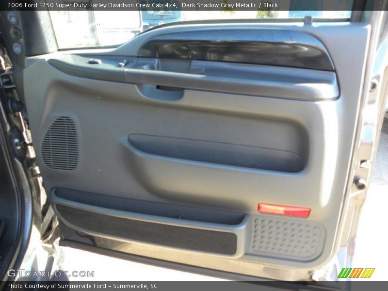 Dark Shadow Gray Metallic / Black 2006 Ford F250 Super Duty Harley Davidson Crew Cab 4x4