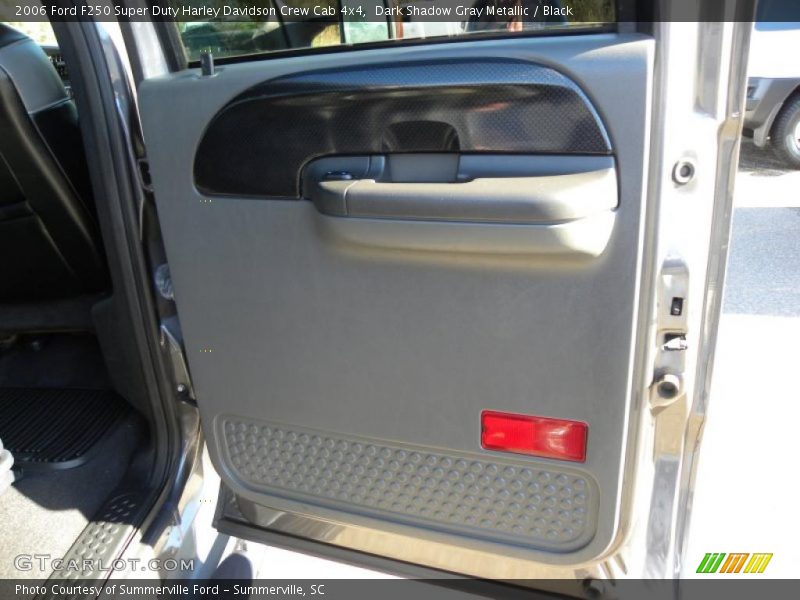 Dark Shadow Gray Metallic / Black 2006 Ford F250 Super Duty Harley Davidson Crew Cab 4x4