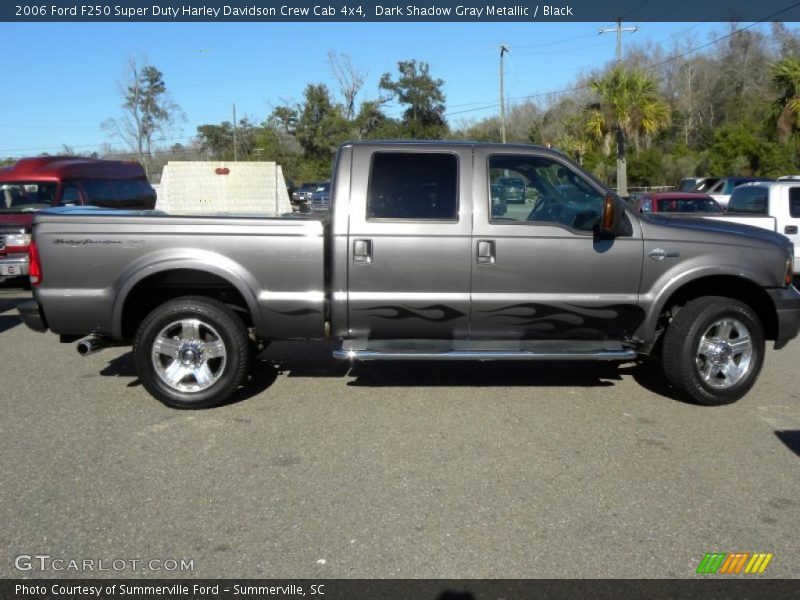 Dark Shadow Gray Metallic / Black 2006 Ford F250 Super Duty Harley Davidson Crew Cab 4x4
