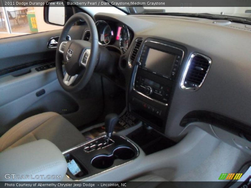 Blackberry Pearl / Dark Graystone/Medium Graystone 2011 Dodge Durango Crew 4x4
