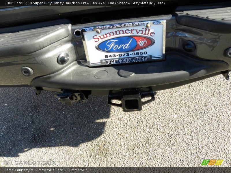 Dark Shadow Gray Metallic / Black 2006 Ford F250 Super Duty Harley Davidson Crew Cab 4x4