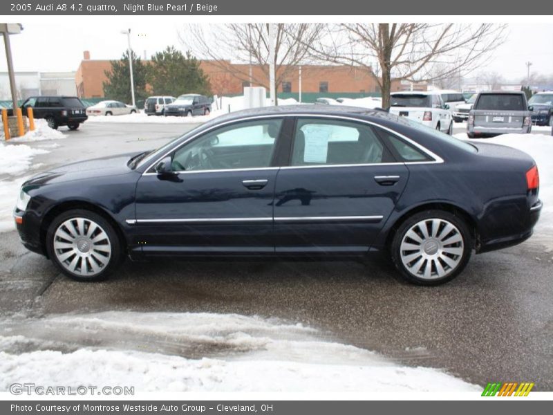  2005 A8 4.2 quattro Night Blue Pearl