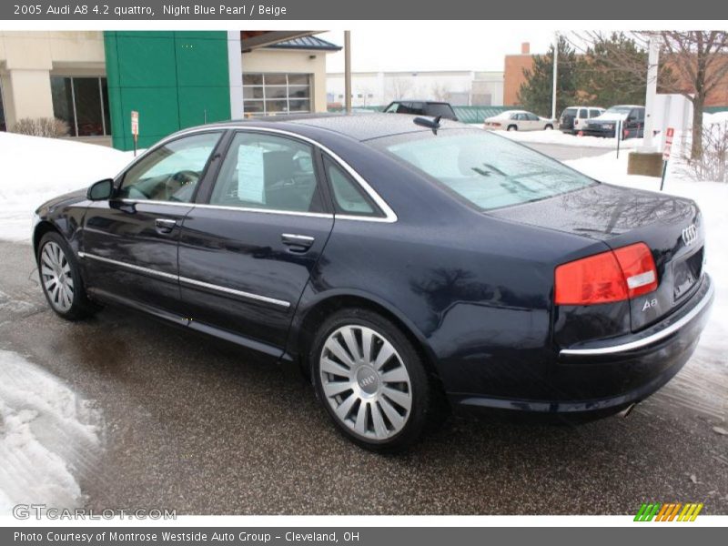  2005 A8 4.2 quattro Night Blue Pearl
