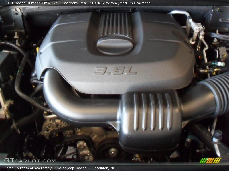  2011 Durango Crew 4x4 Engine - 3.6 Liter DOHC 24-Valve VVT Pentastar V6