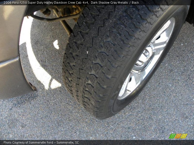 Dark Shadow Gray Metallic / Black 2006 Ford F250 Super Duty Harley Davidson Crew Cab 4x4