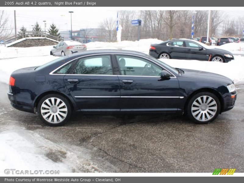  2005 A8 4.2 quattro Night Blue Pearl