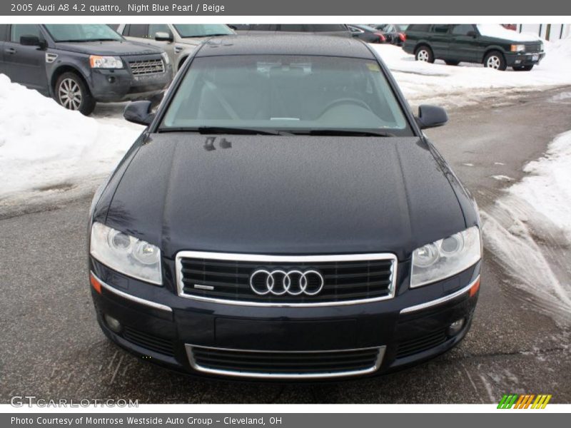 Night Blue Pearl / Beige 2005 Audi A8 4.2 quattro