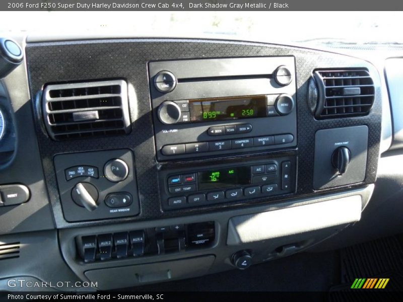 Dark Shadow Gray Metallic / Black 2006 Ford F250 Super Duty Harley Davidson Crew Cab 4x4