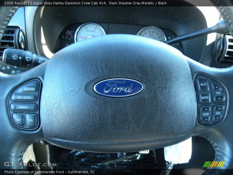 Dark Shadow Gray Metallic / Black 2006 Ford F250 Super Duty Harley Davidson Crew Cab 4x4