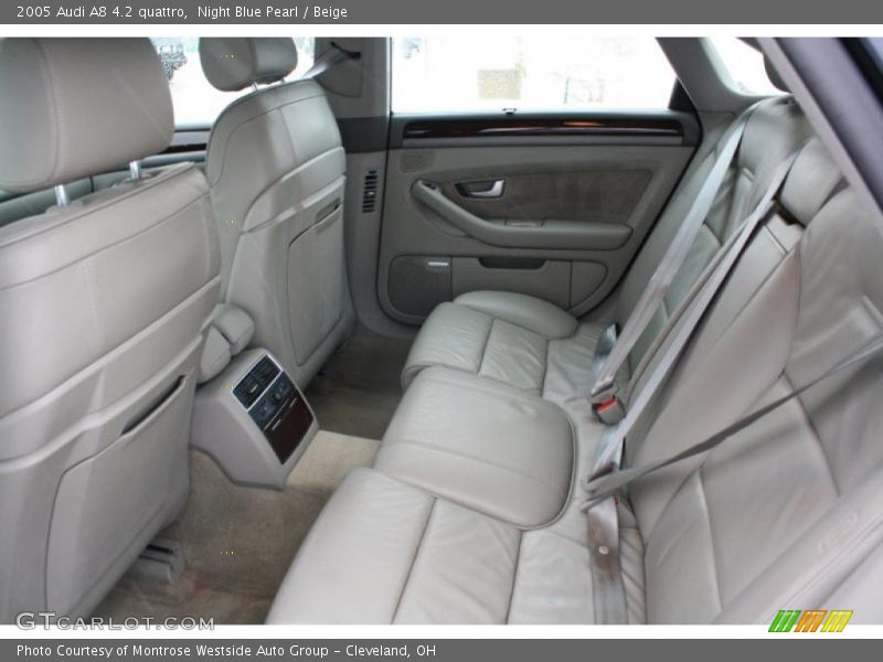  2005 A8 4.2 quattro Beige Interior