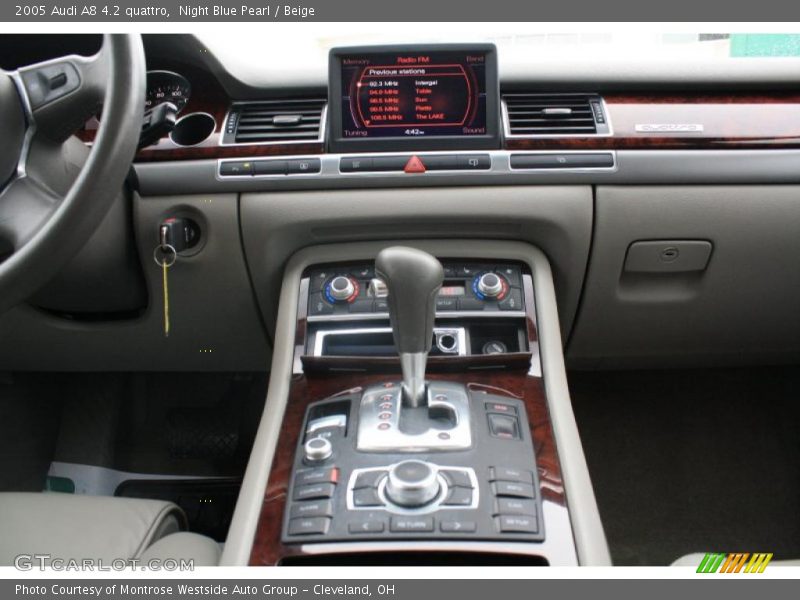 Controls of 2005 A8 4.2 quattro