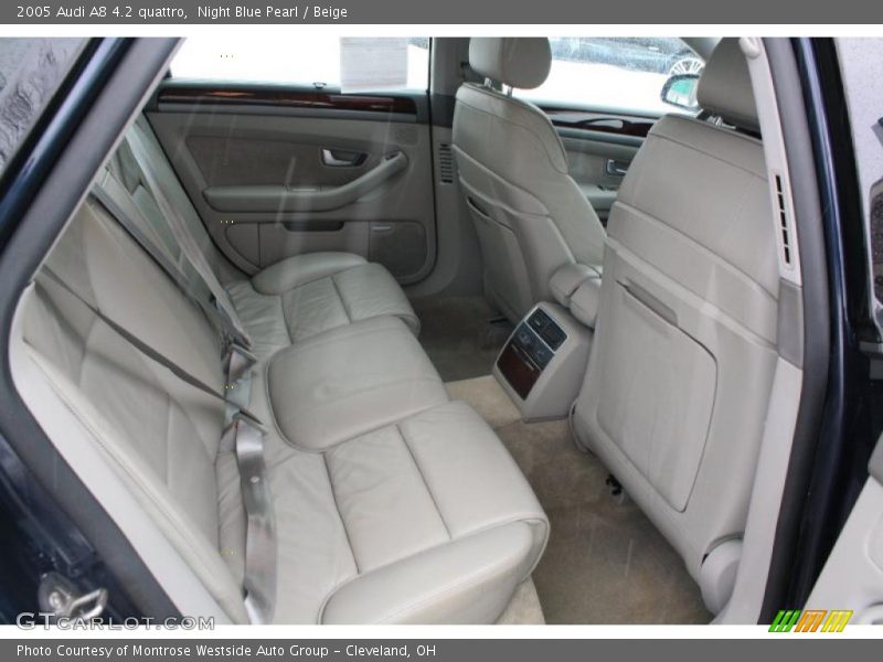  2005 A8 4.2 quattro Beige Interior