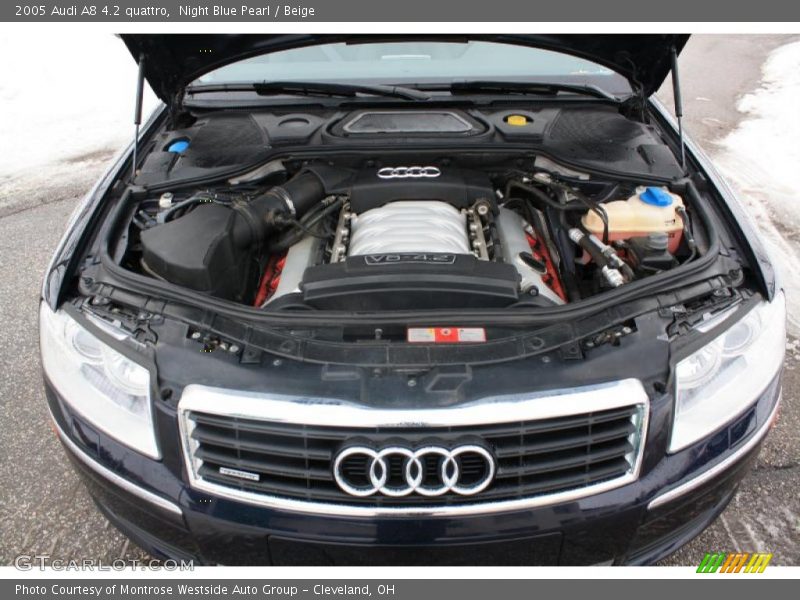  2005 A8 4.2 quattro Engine - 4.2 Liter DOHC 40-Valve V8