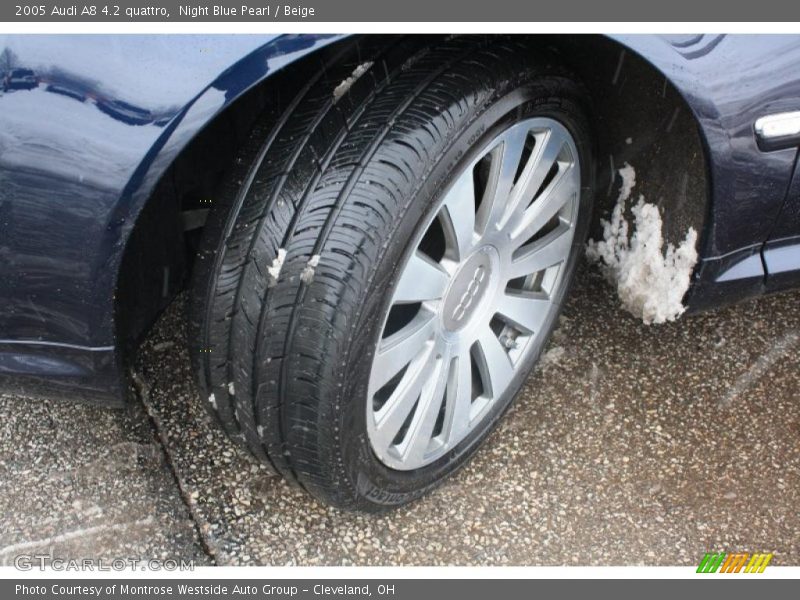 Night Blue Pearl / Beige 2005 Audi A8 4.2 quattro