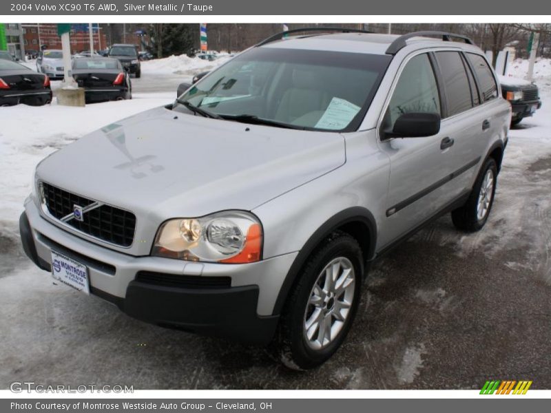 Silver Metallic / Taupe 2004 Volvo XC90 T6 AWD