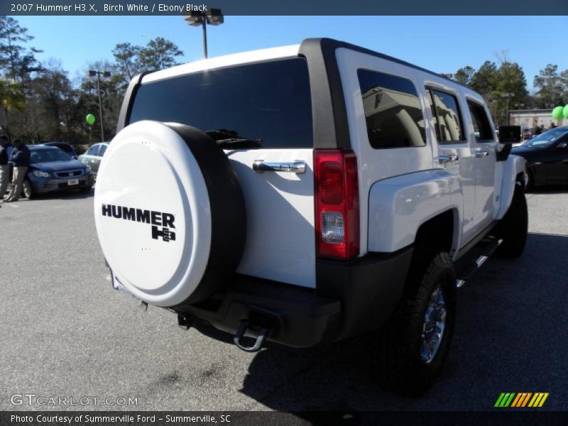 Birch White / Ebony Black 2007 Hummer H3 X