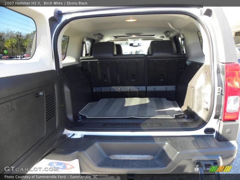 Birch White / Ebony Black 2007 Hummer H3 X