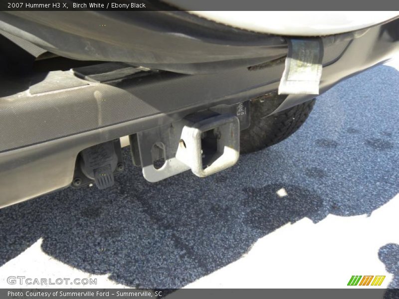 Birch White / Ebony Black 2007 Hummer H3 X
