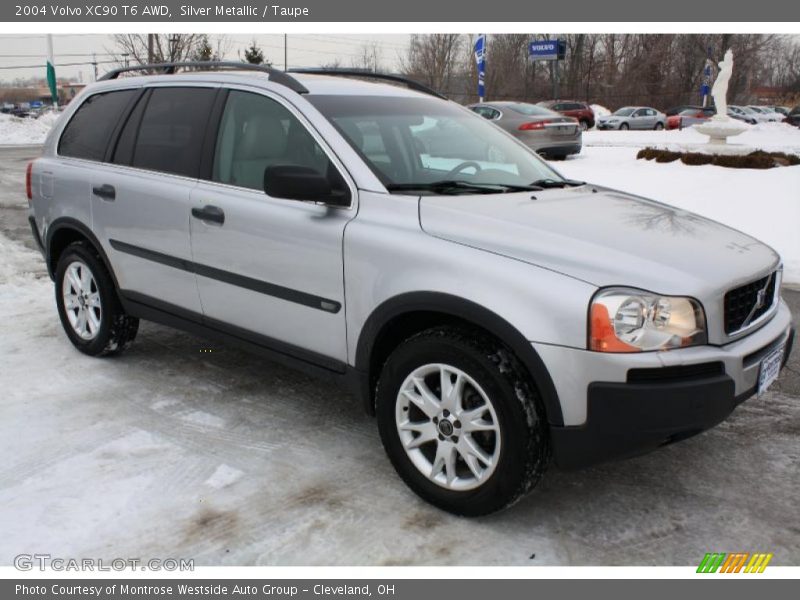 Silver Metallic / Taupe 2004 Volvo XC90 T6 AWD