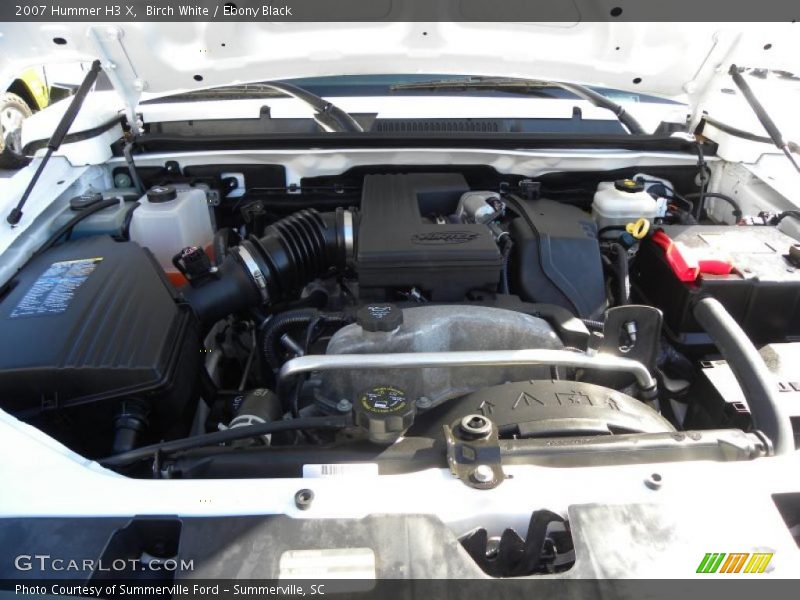 Birch White / Ebony Black 2007 Hummer H3 X