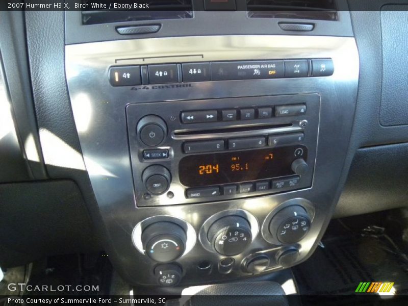 Birch White / Ebony Black 2007 Hummer H3 X